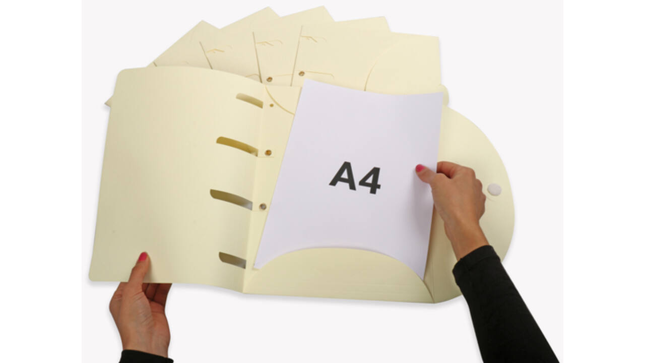 Smartfolder Tarifold A4 beige