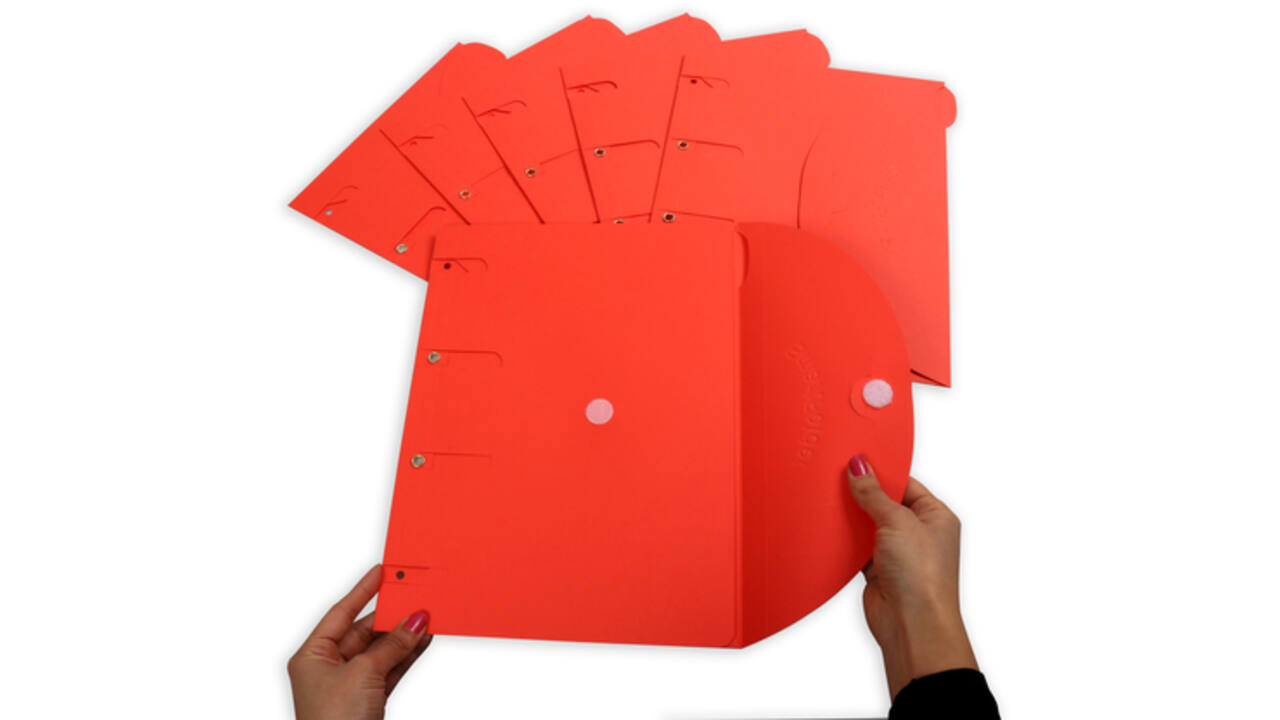 Smartfolder Tarifold A4 rood