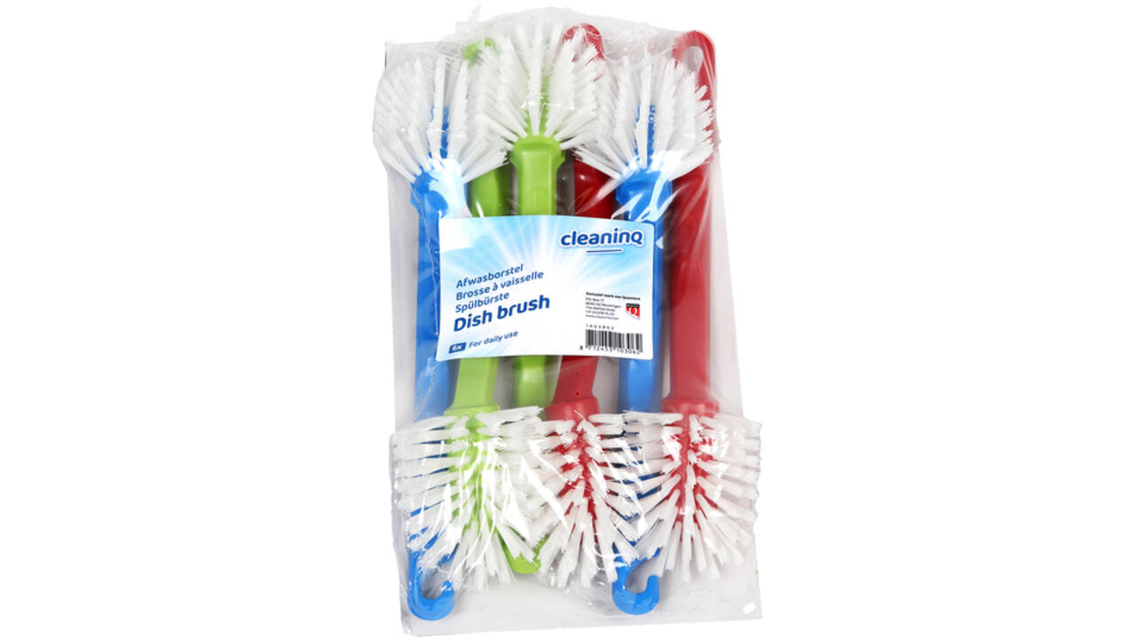 Afwasborstel Cleaninq professioneel assorti set à 6 stuks