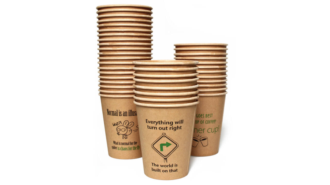 Beker IEZZY coffee-to-go 177ml karton 50 stuks
