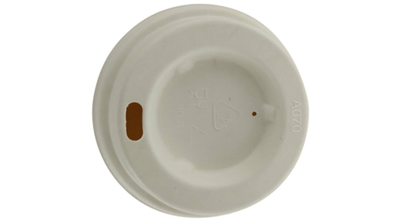 Bekerdeksel IEZZY Ø70mm suikerriet 60 stuks