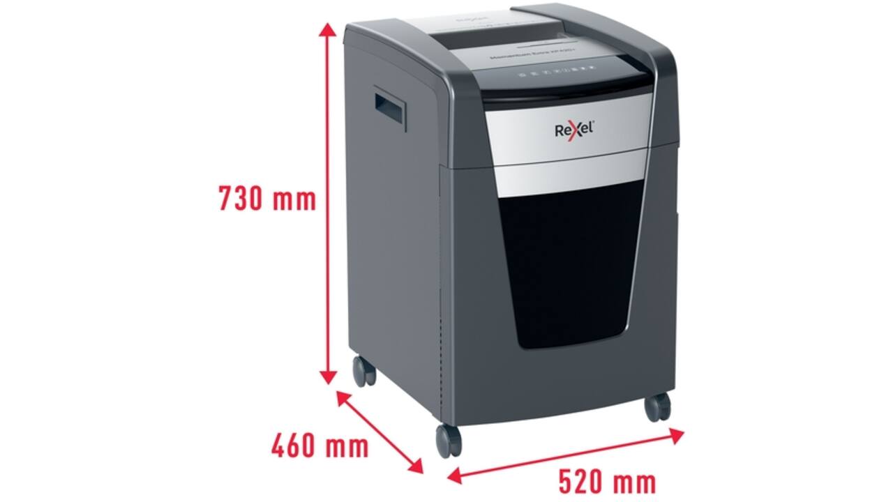 Papiervernietiger Rexel Momentum Extra XP420+ snippers 4x35mm