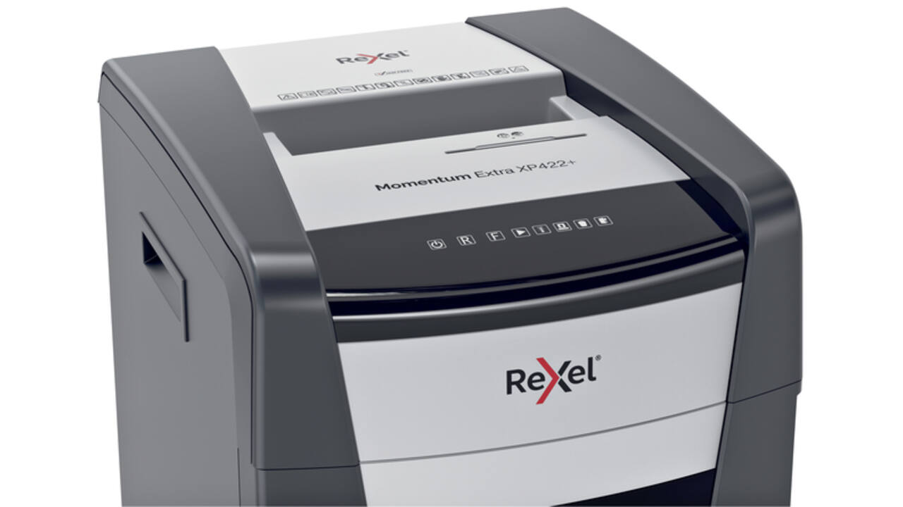 Papiervernietiger Rexel Momentum Extra XP422+ snippers 4x35mm