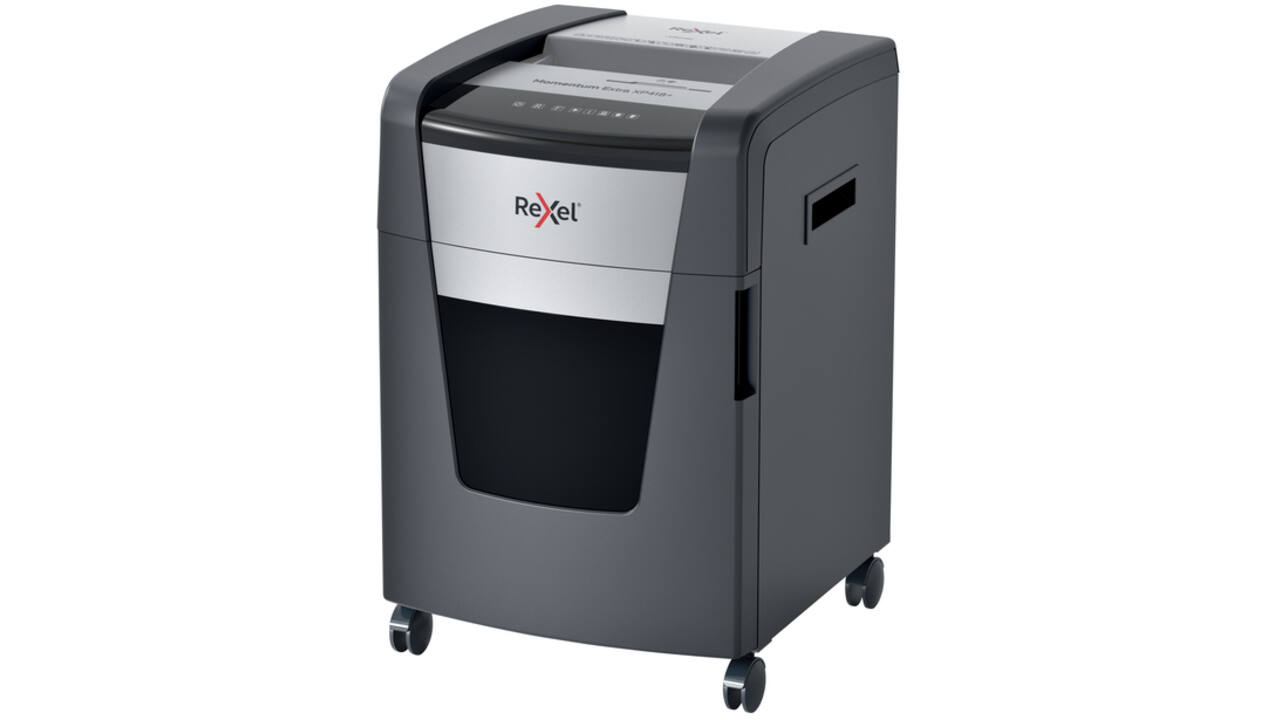 Papiervernietiger Rexel Momentum Extra XP418+ snippers 4x35mm