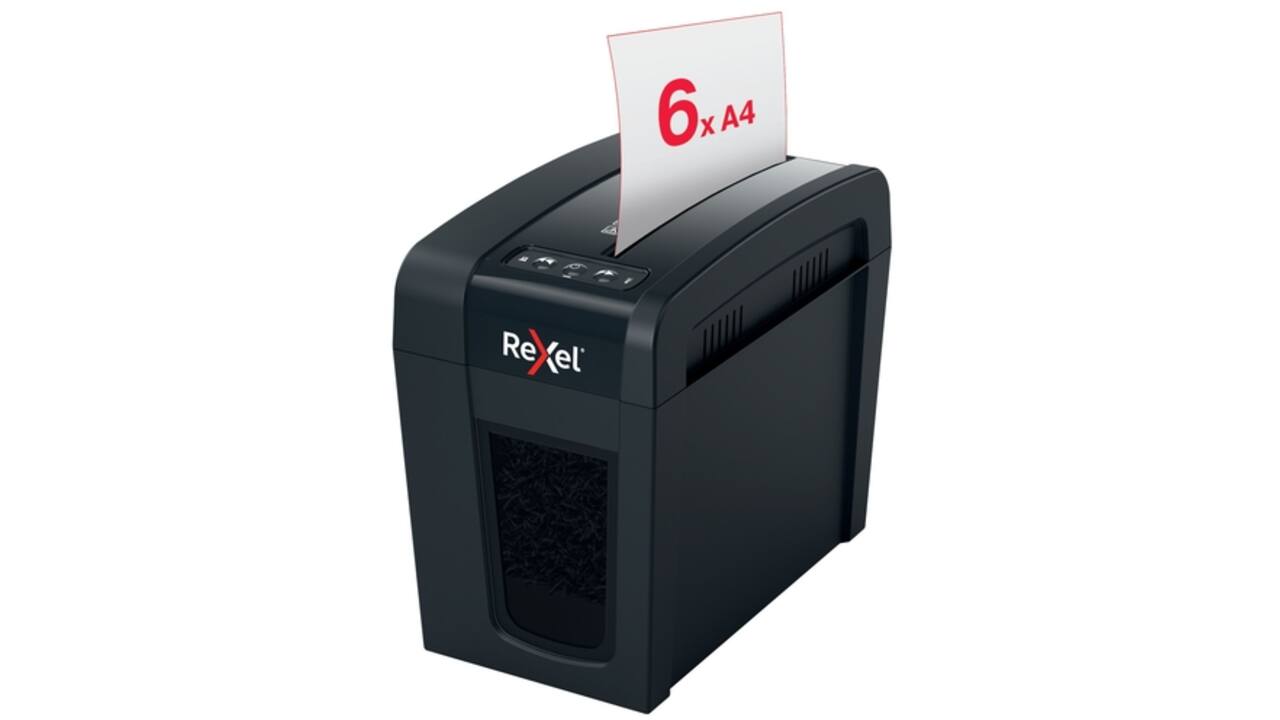 Papiervernietiger Rexel Secure X6-SL snippers 4x40mm
