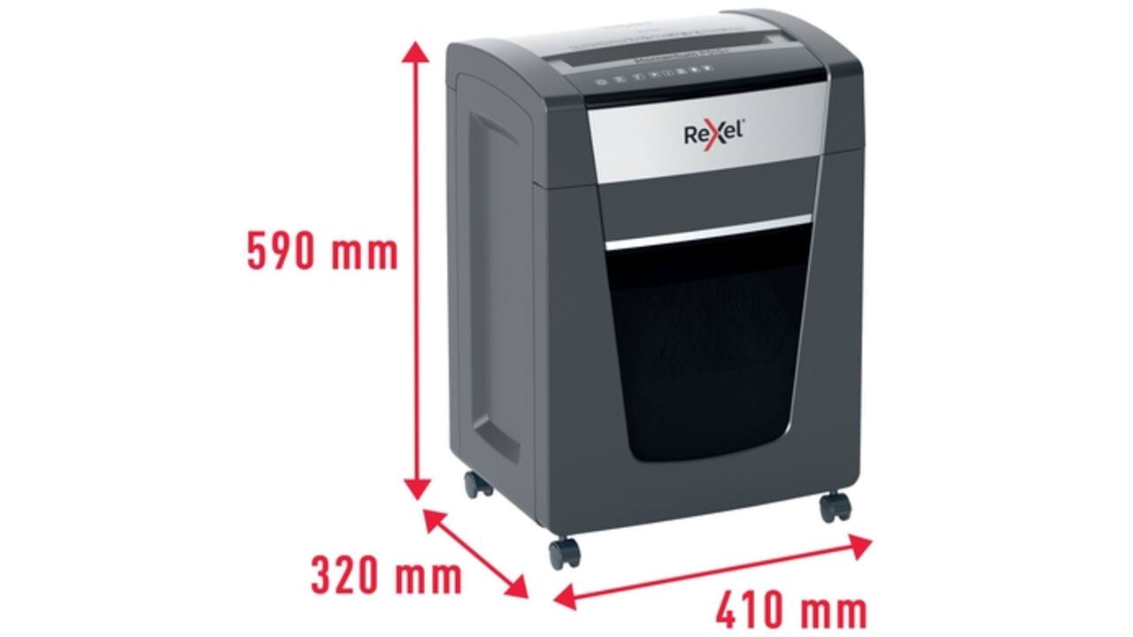 Papiervernietiger Rexel Momentum P515+ snippers 2x15mm