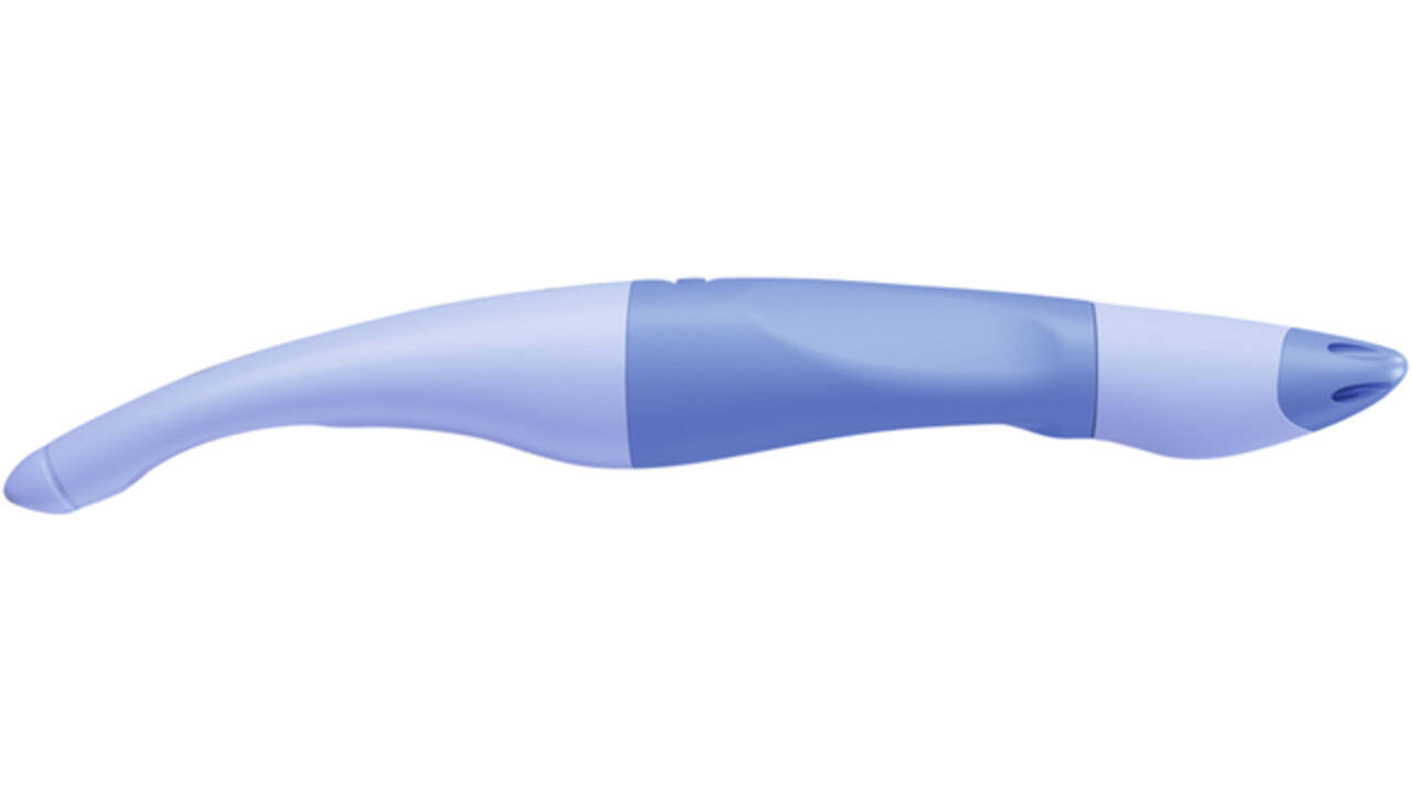 Rollerpen STABILO Easyoriginal linksh M pastel luchtig blauw blister