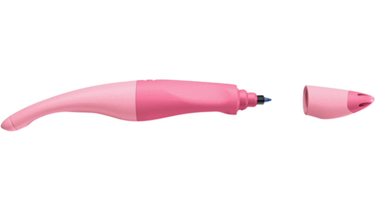 Rollerpen STABILO Easyoriginal links pastel medium roze blister