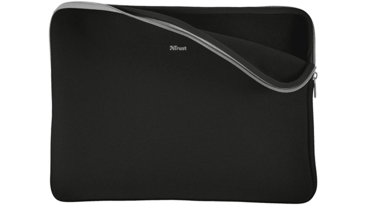 Laptopsleeve Trust Primo 15,6 inch zwart
