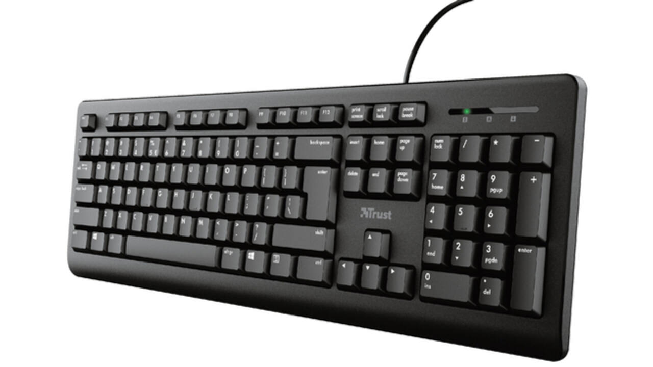 Thuiswerkset Trust Primo 4in1 Zwart