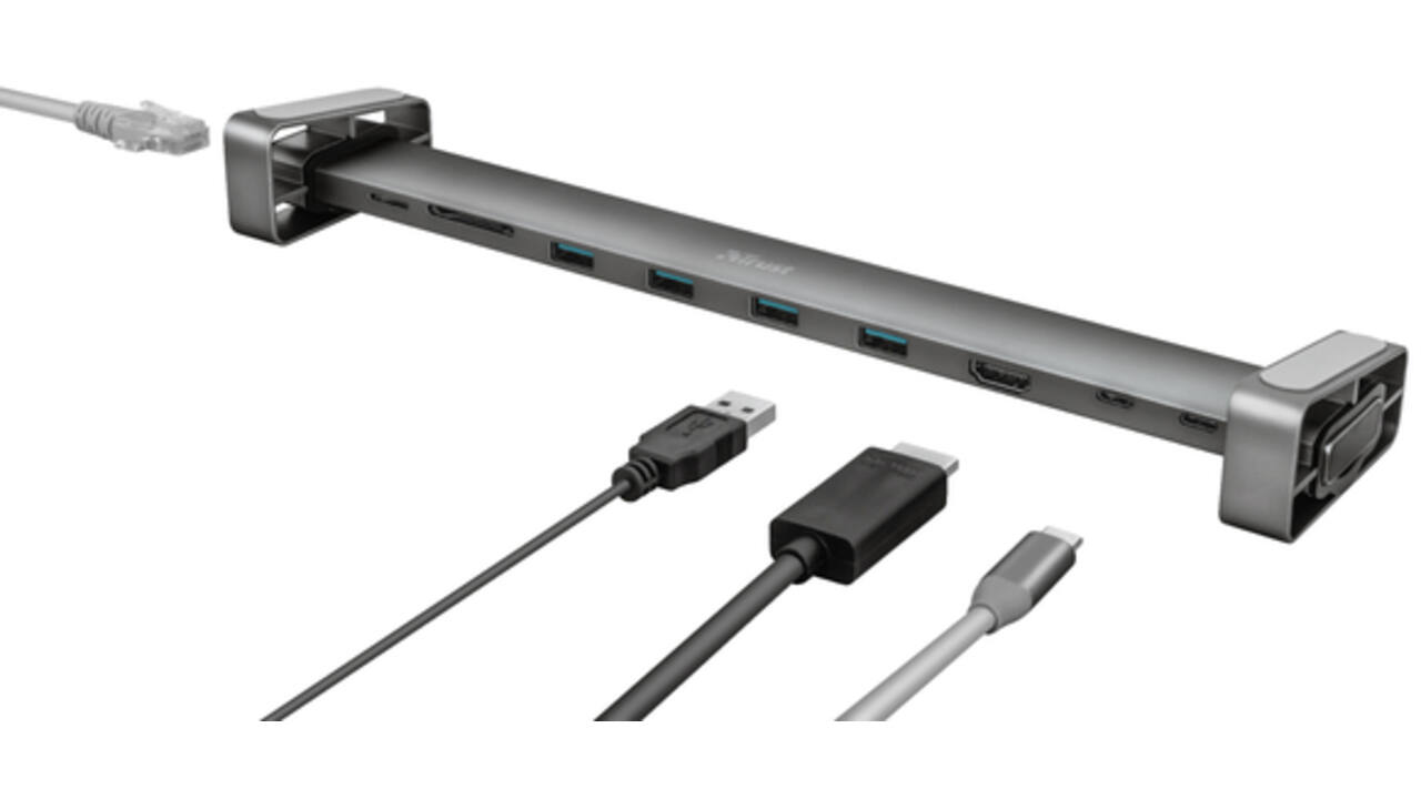 Dockingstation Trust Dalyx 10in1 USB-C