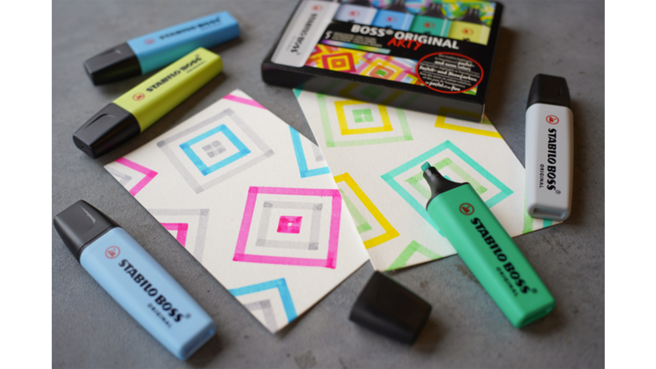 Markeerstift STABILO BOSS Original Arty 70/23 assorti deskset à 23 stuks