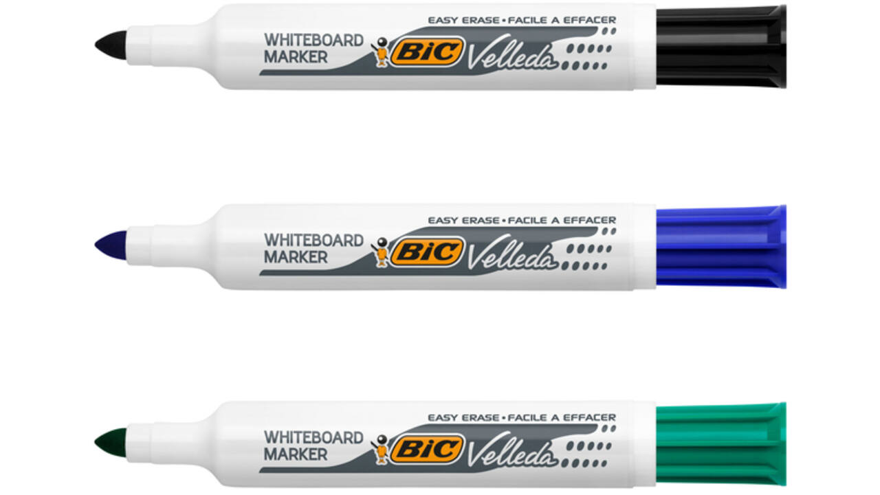 Viltstift Bic Velleda 1711 whiteboard rond large groen