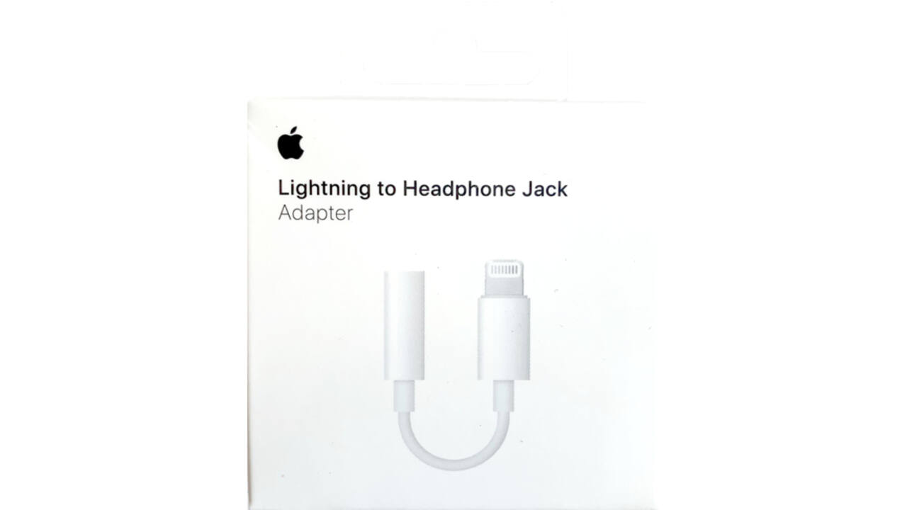 Adapter Lightning naar 3.5 mm jack