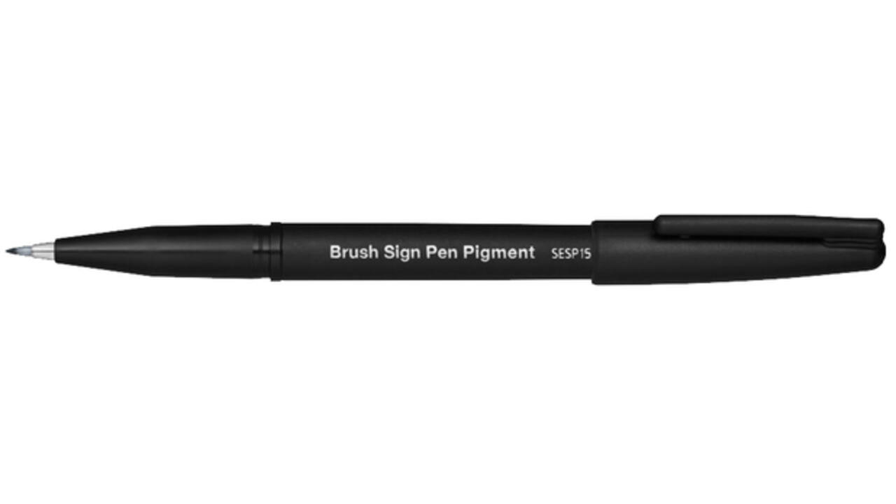 Brushpen Pentel SESP15-SPX Sign sepia