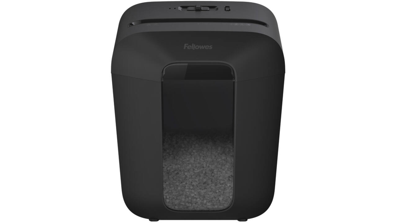 Papiervernietiger Fellowes Powershred LX41 snippers 4x12mm zwart