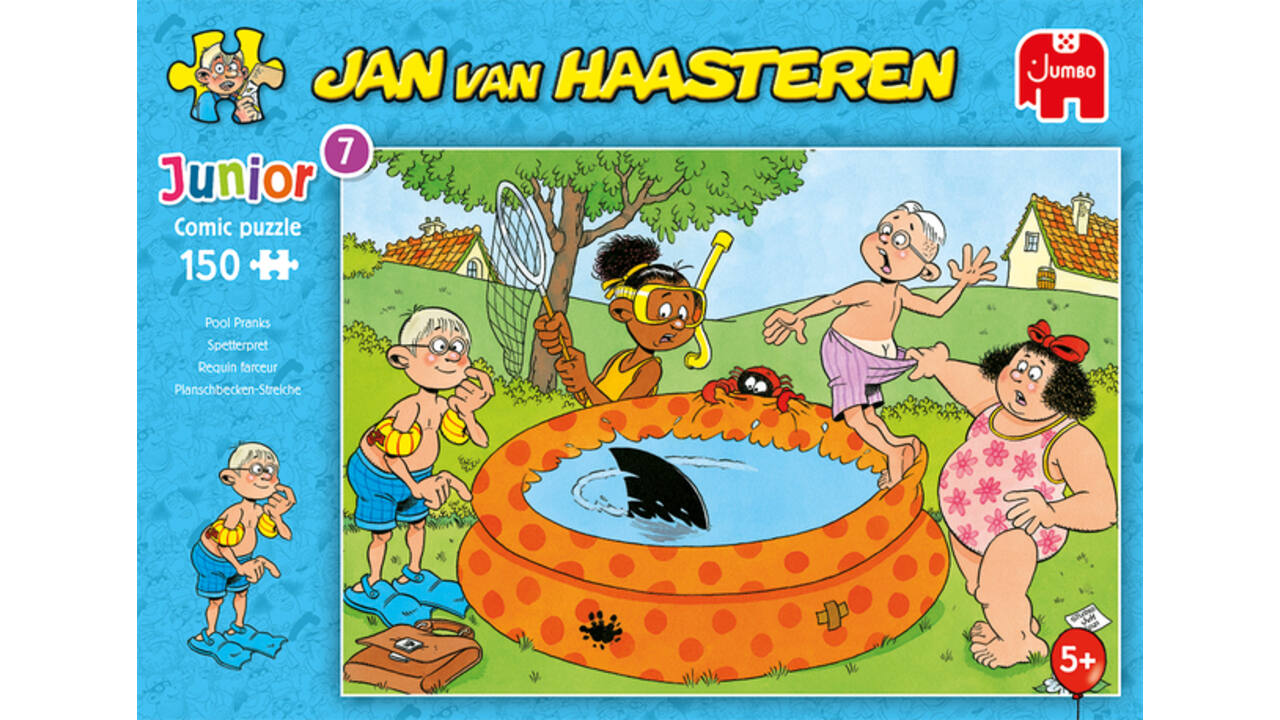 Puzzel Jan van Haasteren Junior Spetterpret 150 stukjes