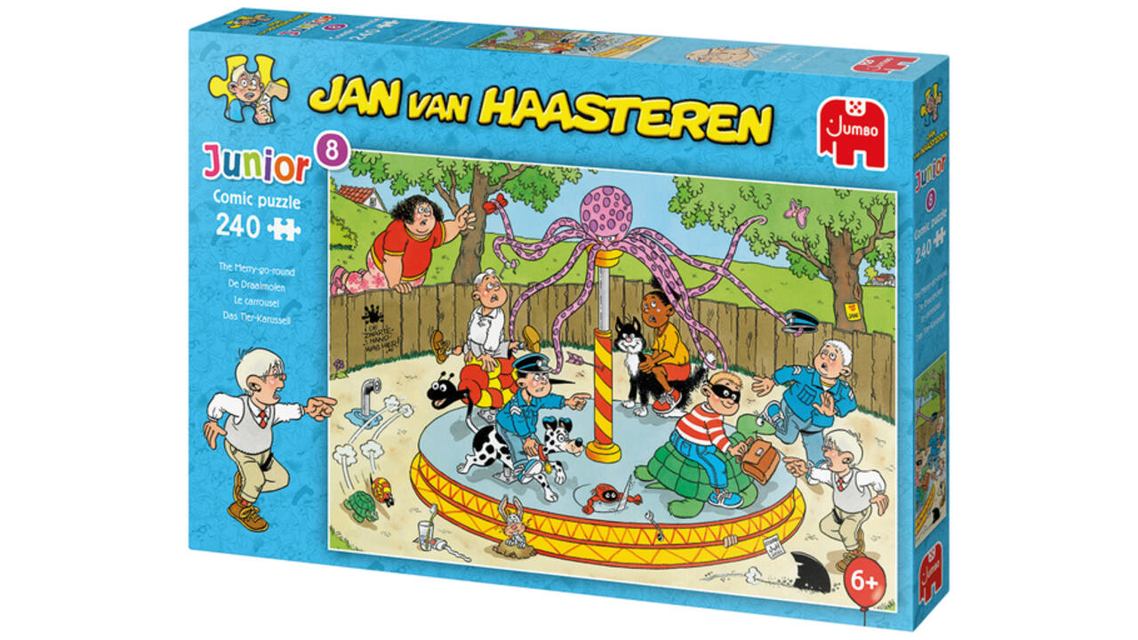 Puzzel Jan van Haasteren Junior - De Draaimolen 240 stukjes