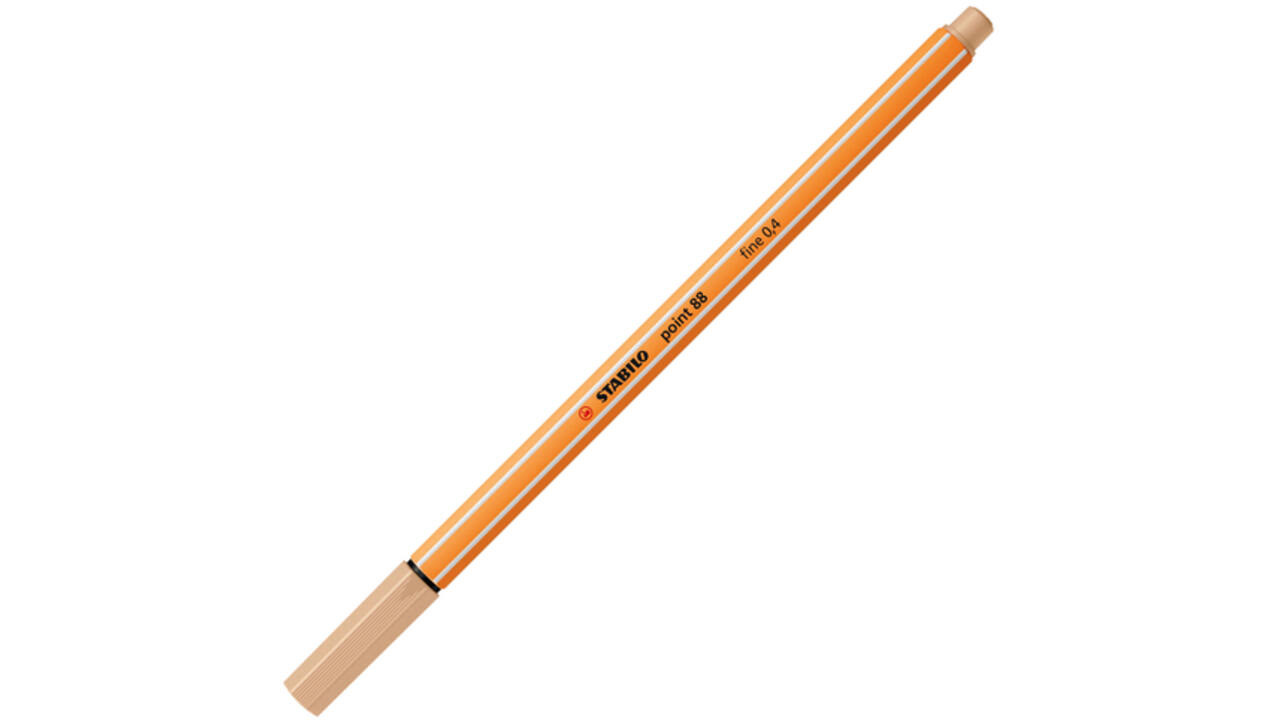 Fineliner STABILO point 88/86 fijn nude