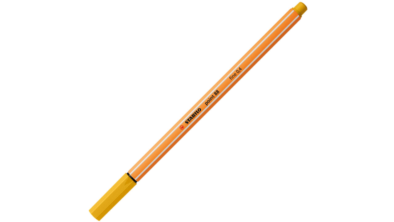 Fineliner STABILO point 88/87 fijn curry