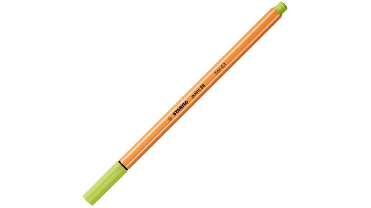 Fineliner STABILO point 88/14 fijn vleugje limoen