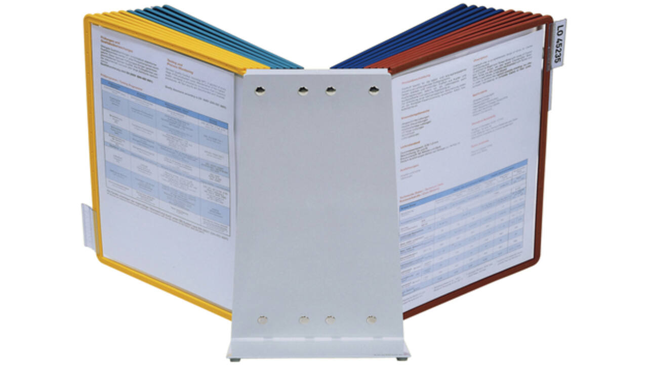 Bureaustandaard Durable Vario met 20-tassen A4 metaal