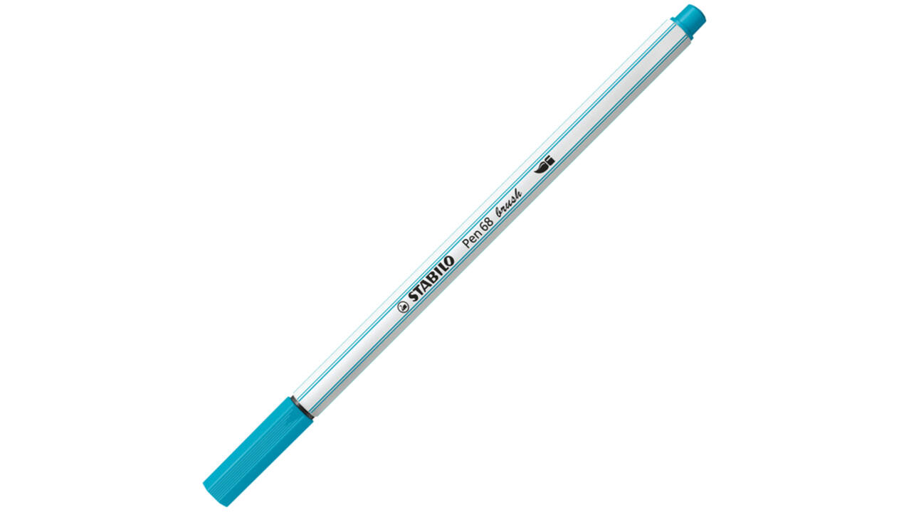 Brushstift STABILO Pen 568/31 lichtblauw