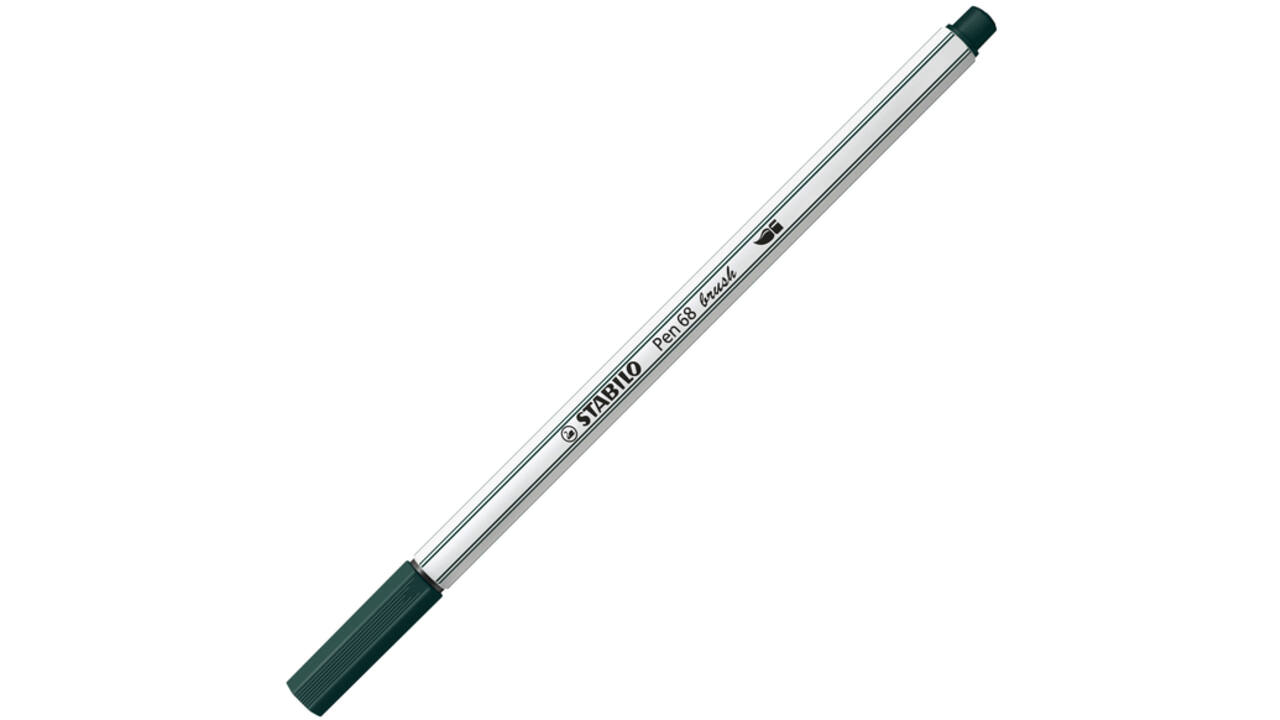 Brushstift STABILO Pen 568/63 aardegroen