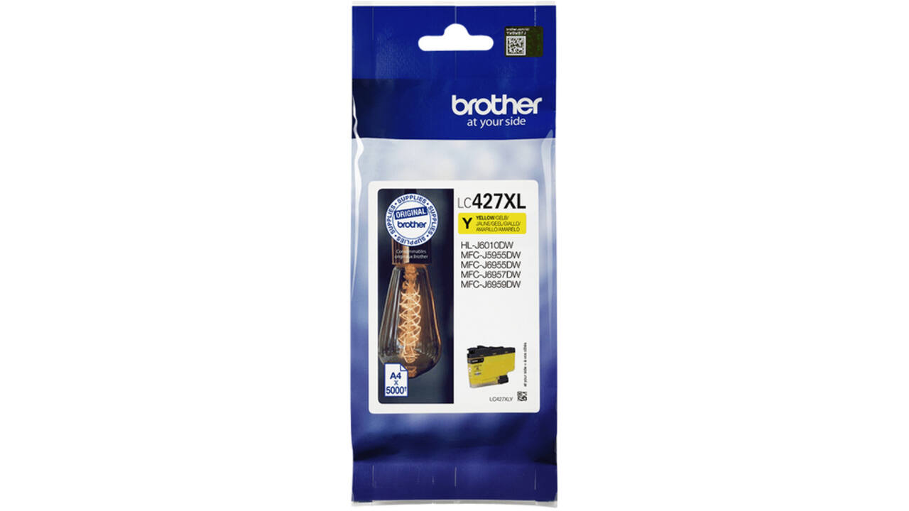 Inktcartridge Brother LC-427XLY geel