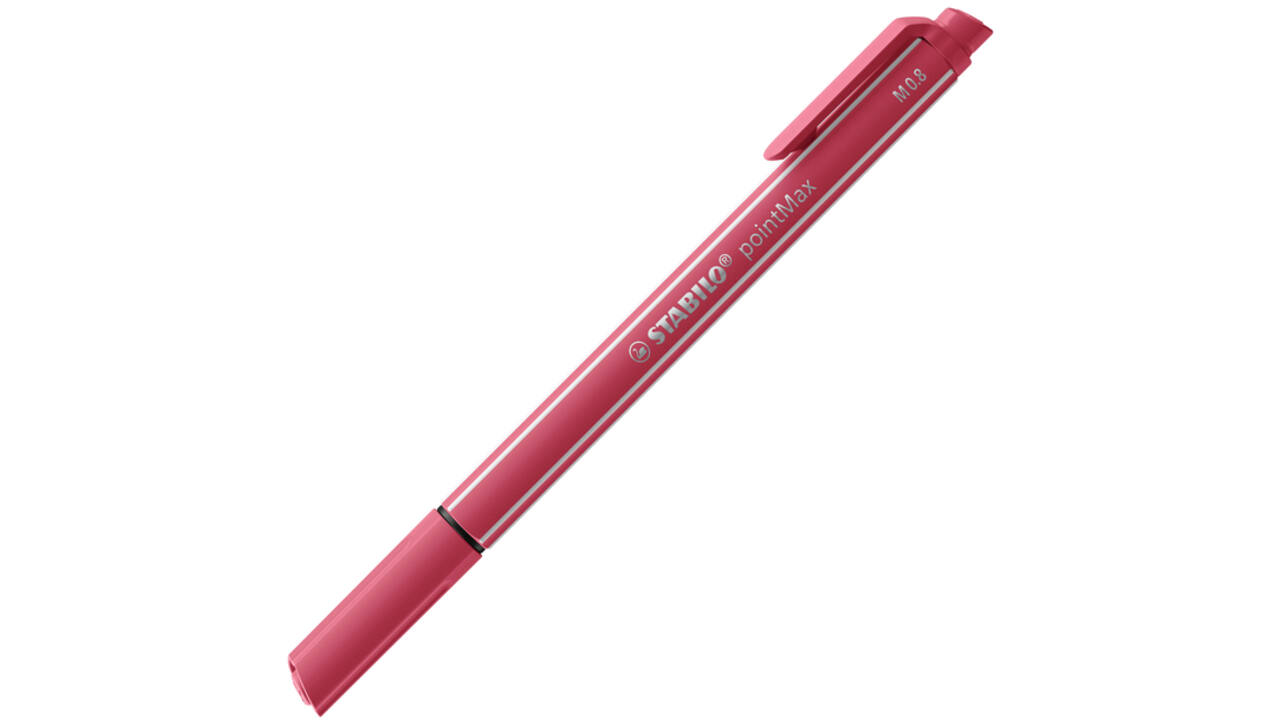 Viltstift STABILO pointMax 488/15 medium assorti etui à 15 stuks