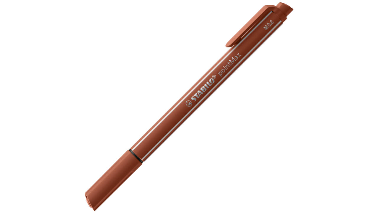 Viltstift STABILO pointMax 488/18 Arty medium assorti etui à 18 stuks