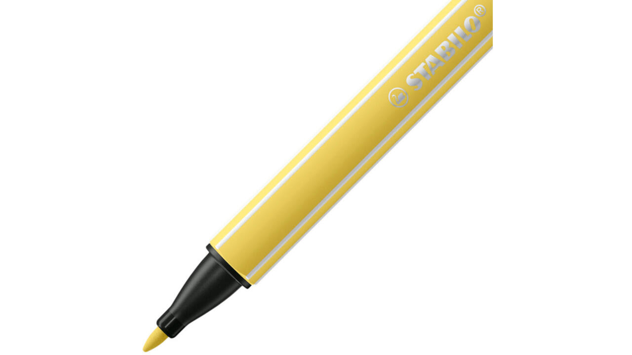 Viltstift STABILO pointMax 488/4 medium assorti pastel etui à 4 stuks