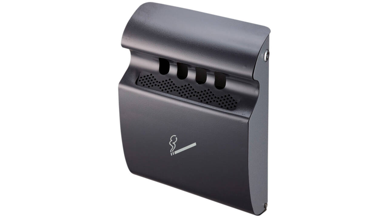 Asbak wand Vepa Bins 3 liter grijs