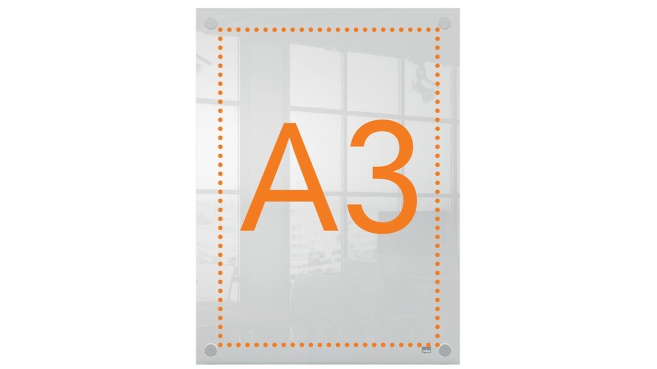 Infobord Nobo Premium Plus A3 acryl wand