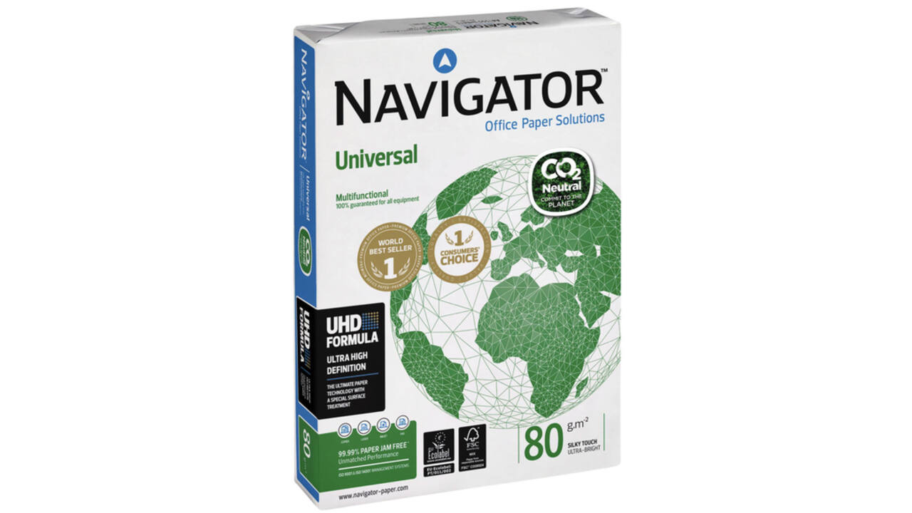 Kopieerpapier Navigator Universal CO2 A4 80gr wit 500vel