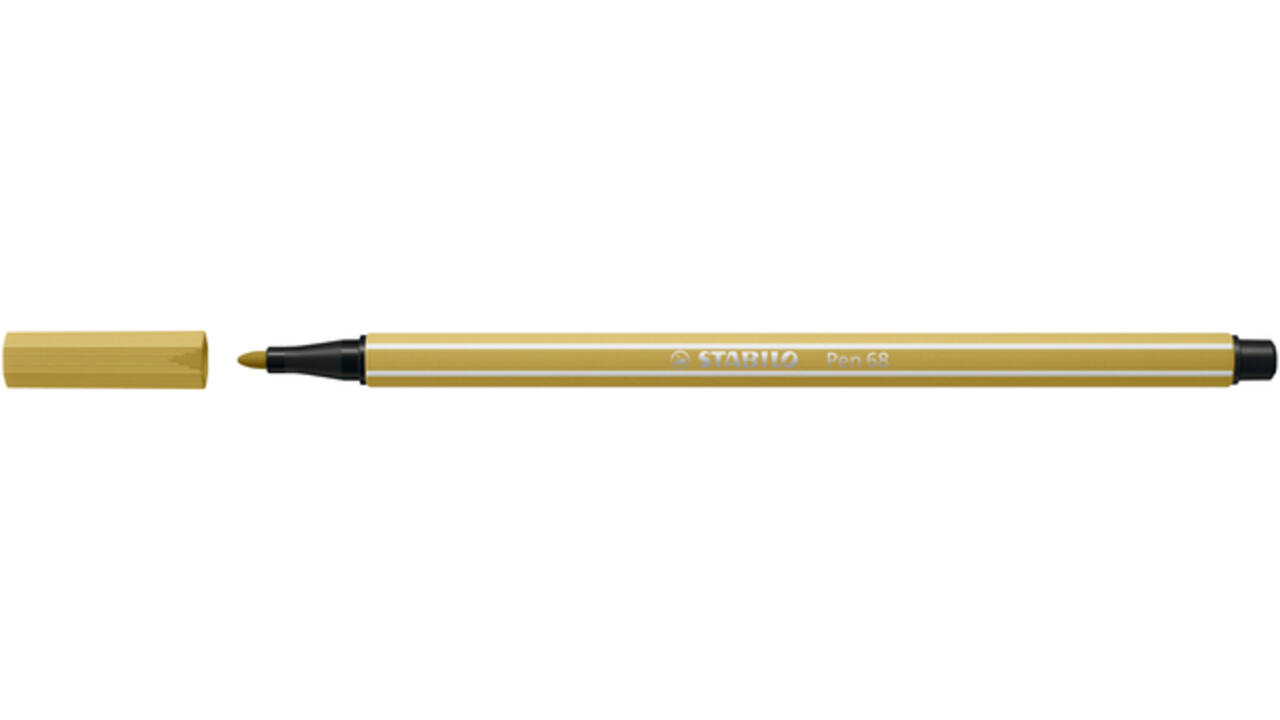 Viltstift STABILO Pen 68/66 medium khaki