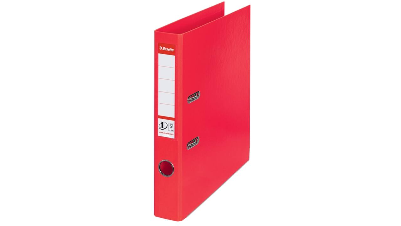 Ordner Esselte No 1 Power PP 50 mm rood 5 stuks