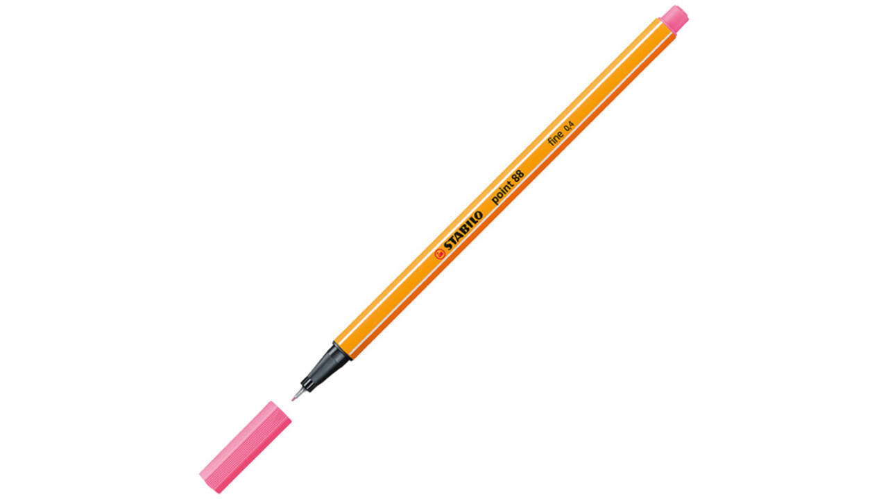 Fineliner STABILO point 88/29 fijn roze
