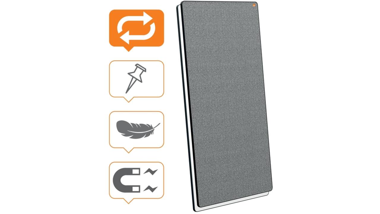 White- en Memobord Nobo Move & Meet 1800x900mm