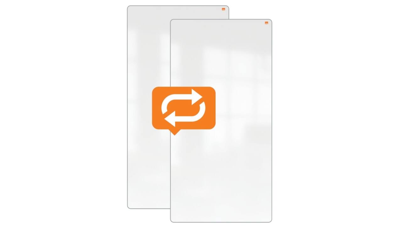 Whiteboard systeem Nobo Move & Meet 1800x900mm