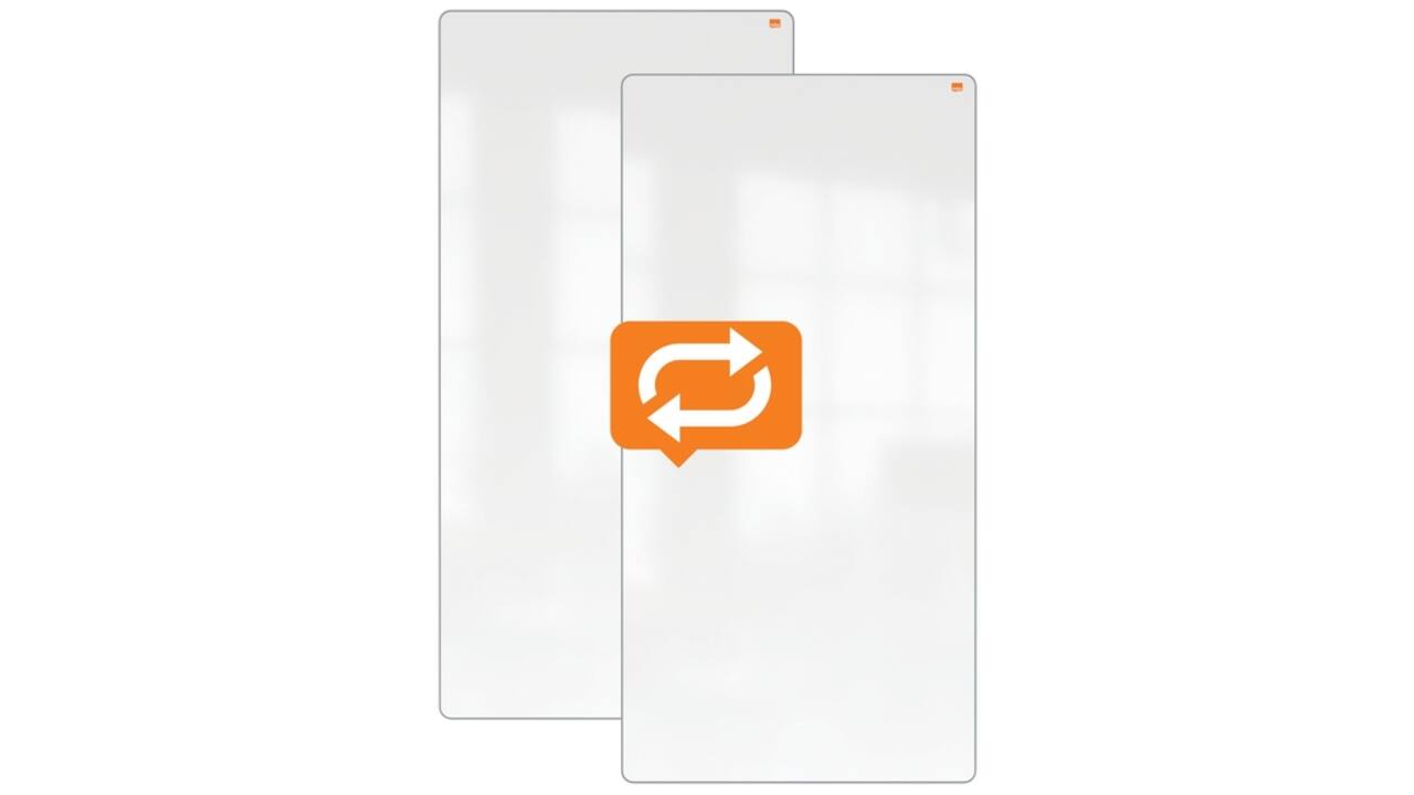 Whiteboard Nobo Move & Meet 1800x900mm