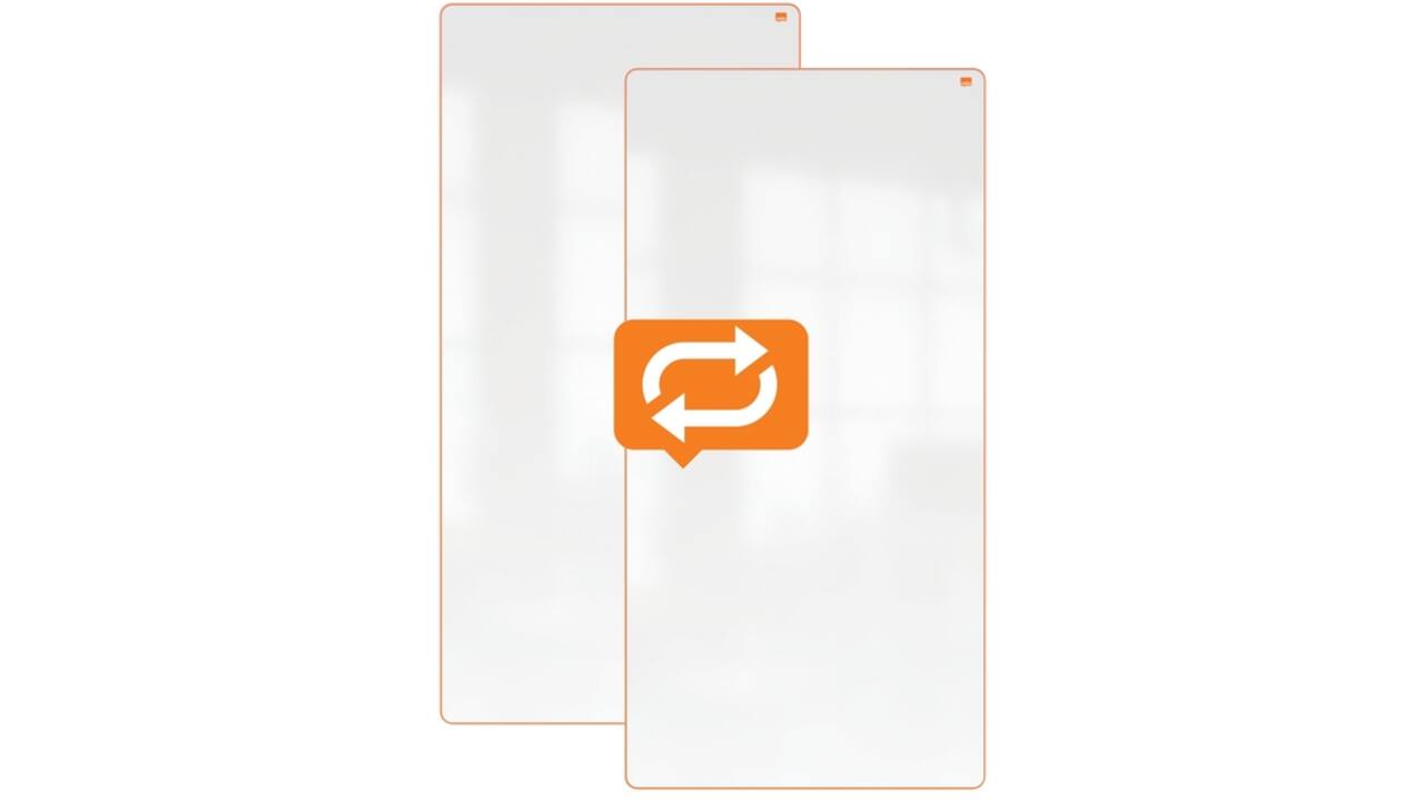 Whiteboard Nobo Move & Meet 1800x900mm