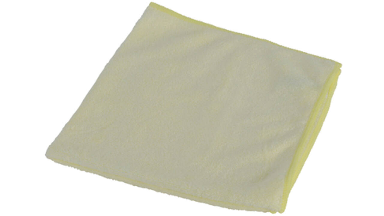 Microvezeldoek Cleaninq basic 38x38 cm geel