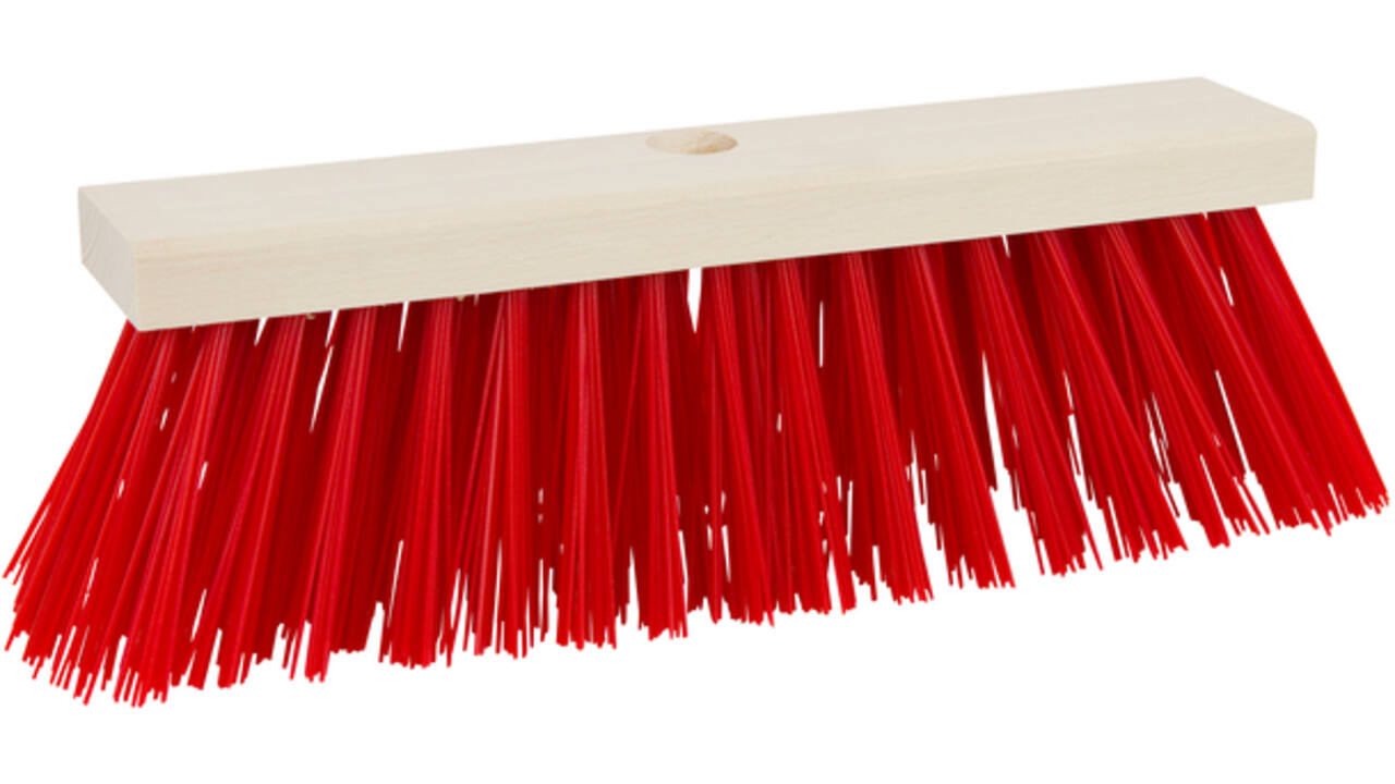 Straatbezem Cleaninq recht blok 30 cm