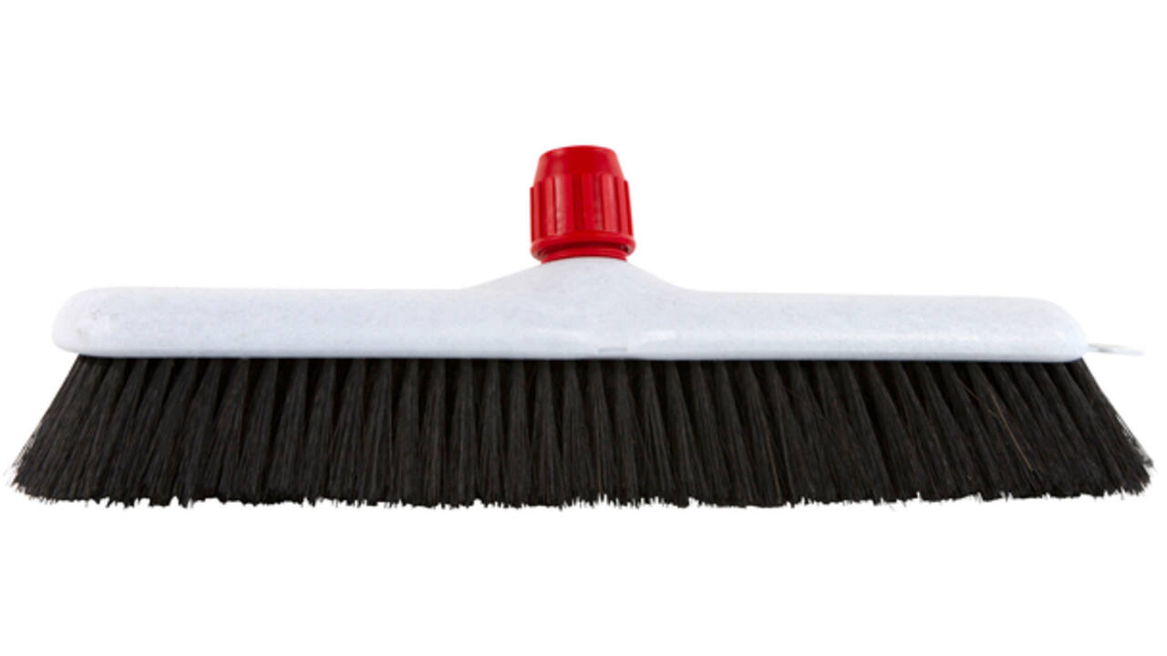 Zaalveger Cleaninq kunststof gemengd haar 40cm