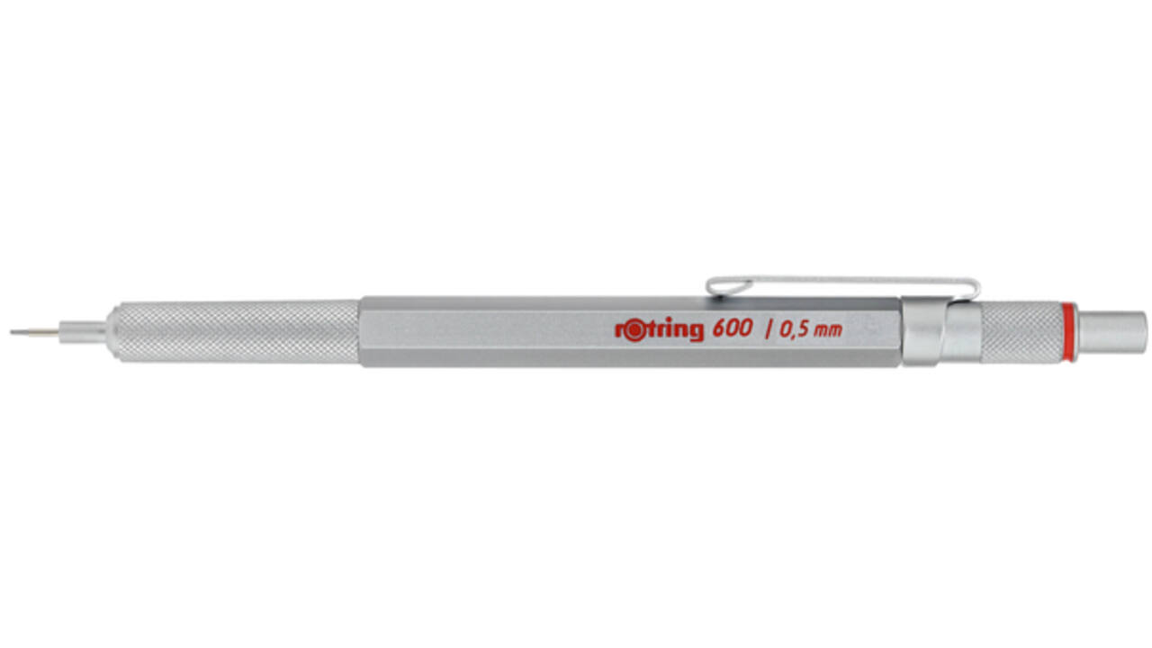 Vulpotlood rOtring 600 0,5mm zilver