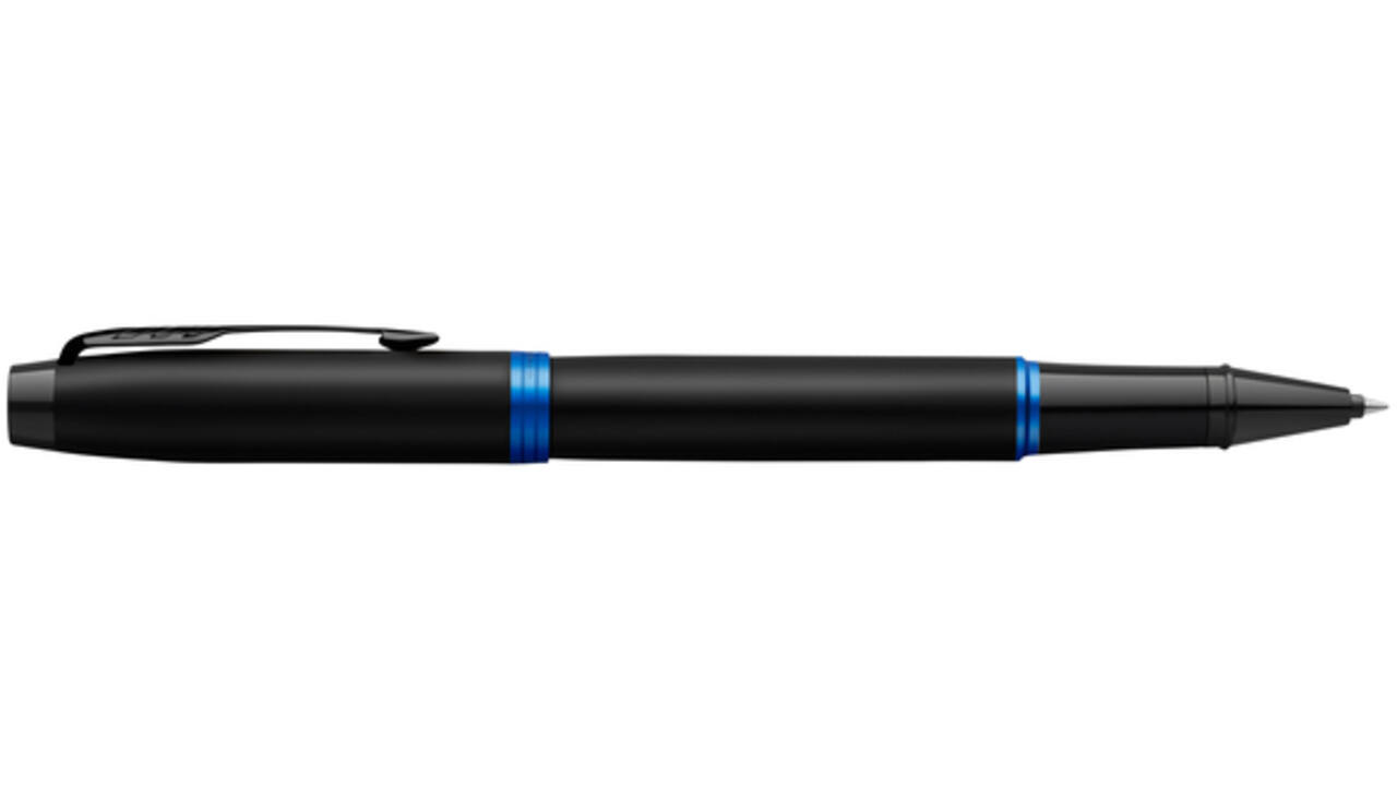 Rollerpen Parker IM blackbBlue vibrant ring fijn