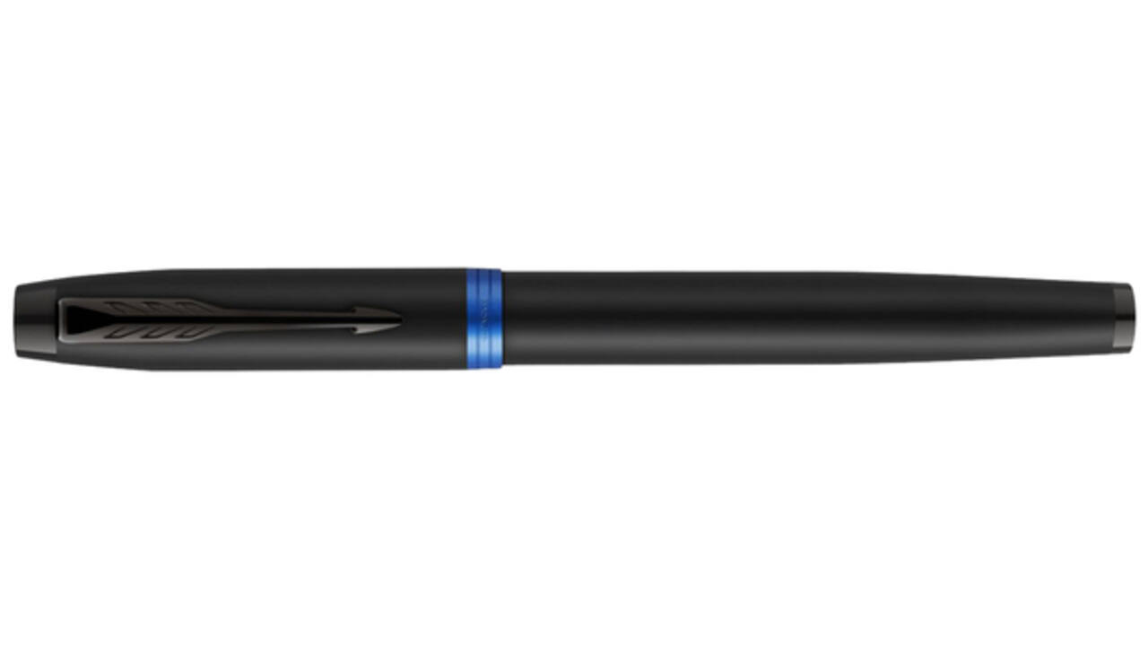 Vulpen Parker IM black blue vibrant ring fijn