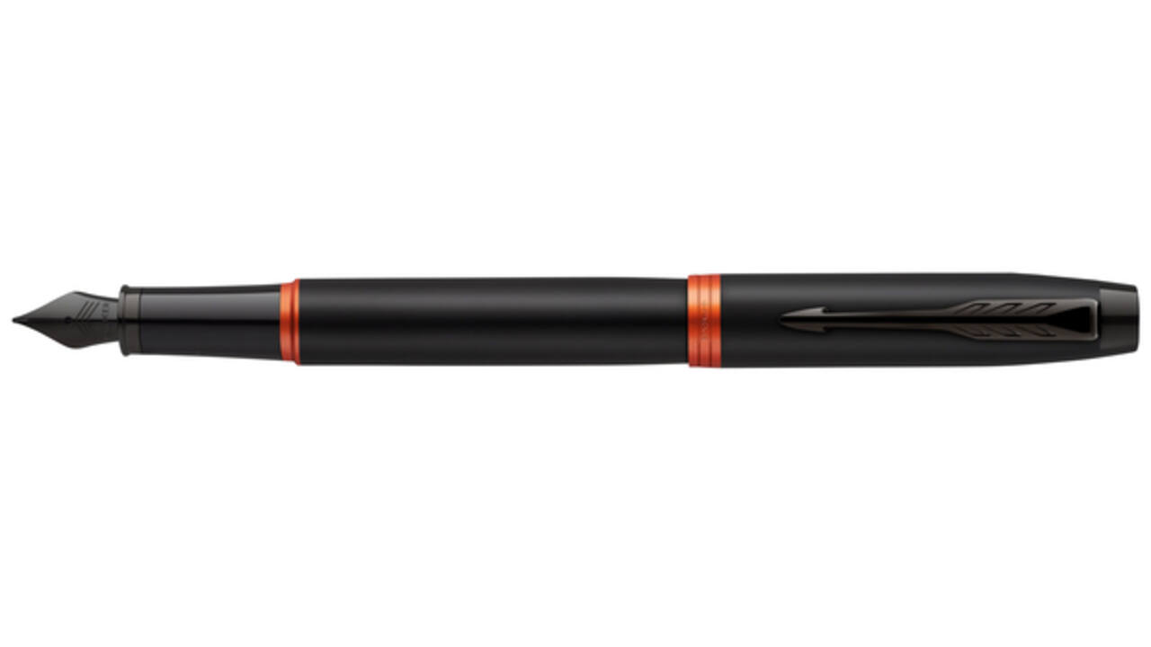 Vulpen Parker IM black orange vibrant ring medium