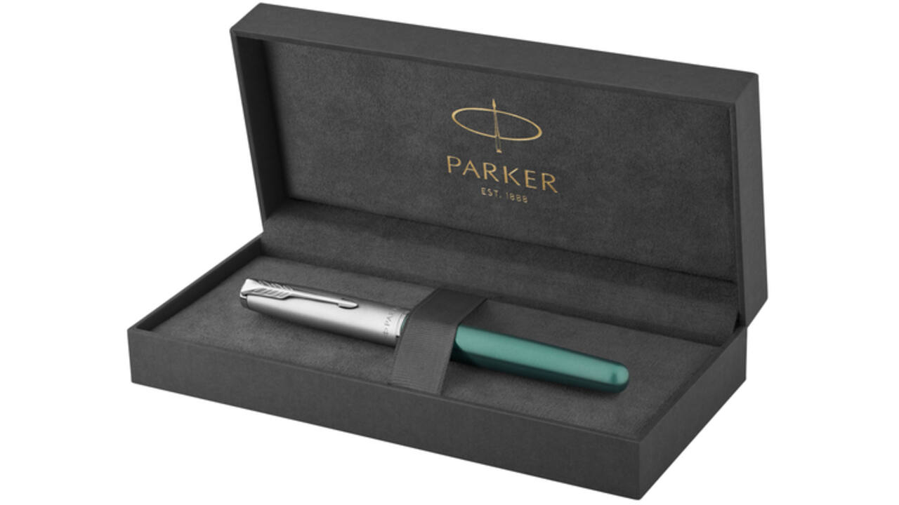 Vulpen Parker Sonnet Essential green lacquer CT fijn